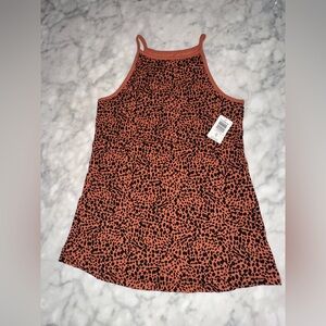 torrid Rust Cheetah Print Halter Camisole